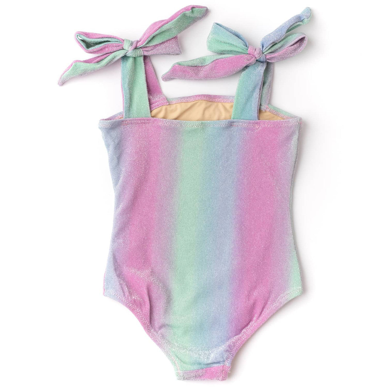 Shade Critters Ocean Ombre | Shimmer Bunny Tie One Shoulder Swimsuit