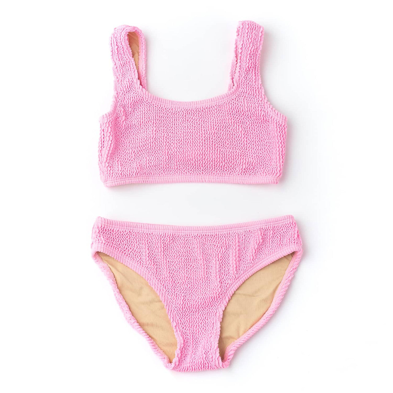 Shade Critters Pink | Crinkle Textured Bikini