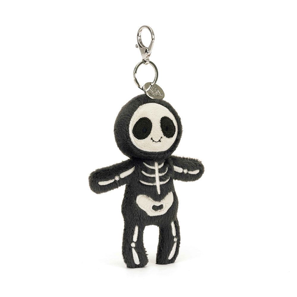 JellyCat | Skeleton Bob Bag Charm