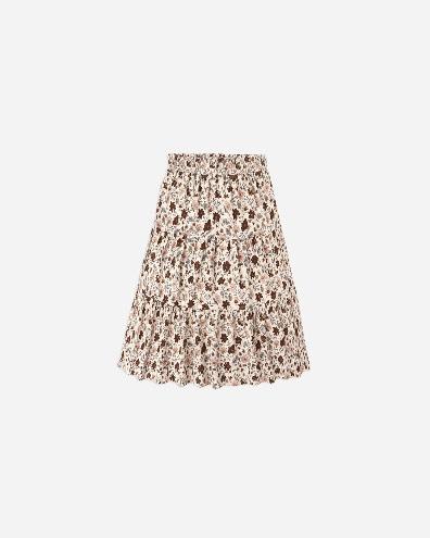 Rylee + Cru Antique Posy | Ruffle Tiered Mini Skirt