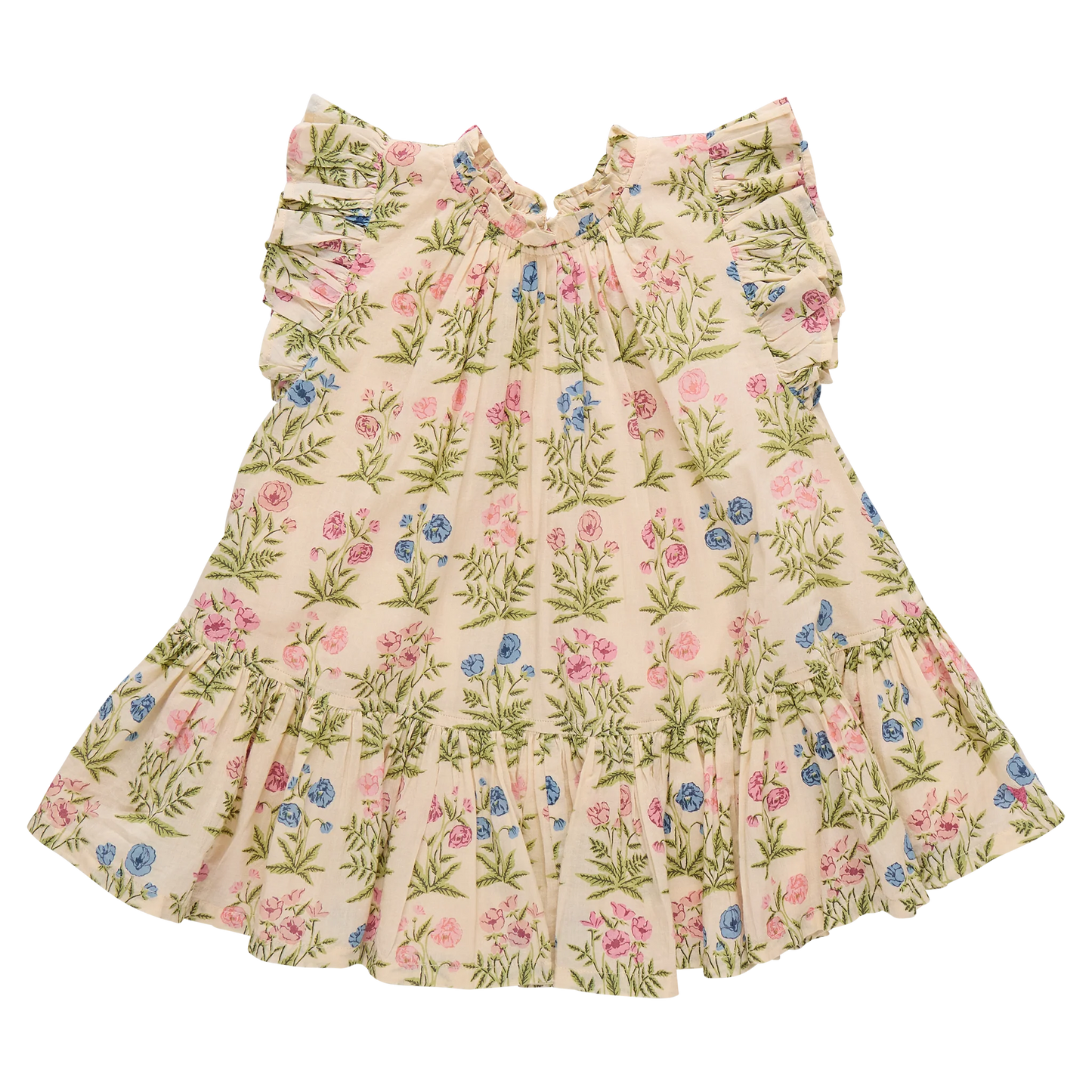 Pink Chicken Leafy Floral | Harper Dress