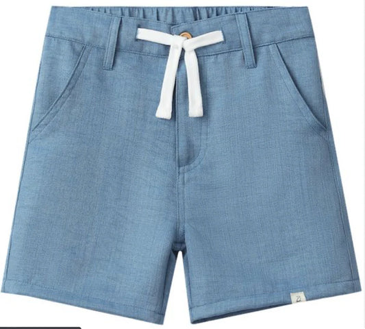 Me & Henry Crew Woven | Chambray Shorts