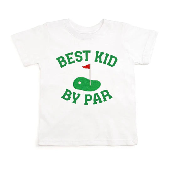 Sweet Wink White | Best Kid by Par Patch Short Sleeve T-Shirt
