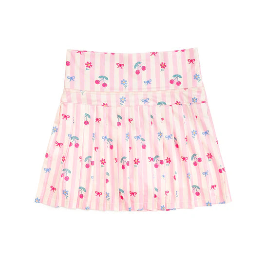 Sweet Wink Soft Pink | Cherry Bow Athletic Short