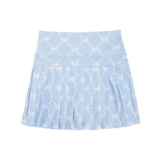Sweet Wink Sky Blue | Bow Trellis Athletic Skort