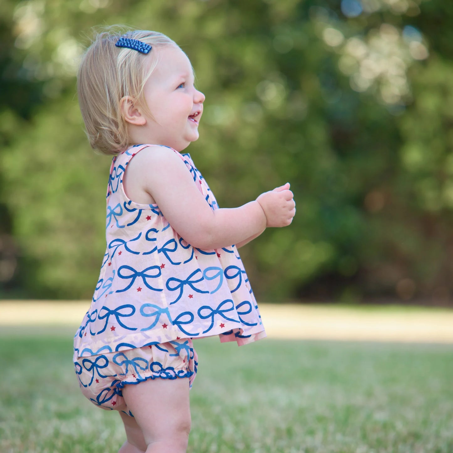 Pink Chicken Pink Bows | Jaipur 2-Piece Set