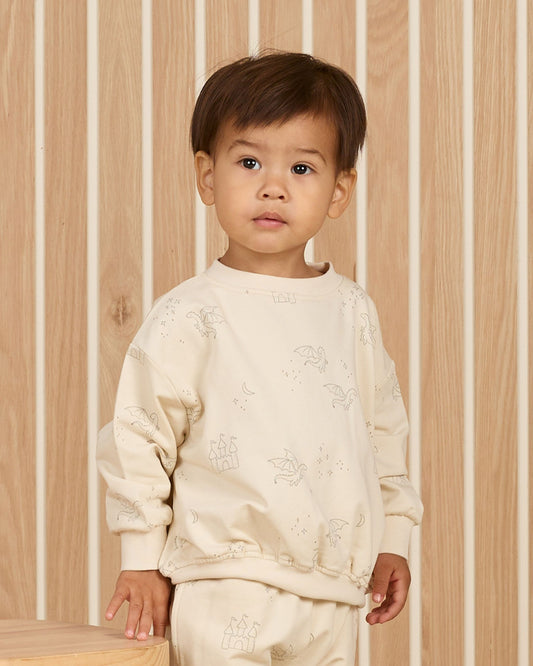 Quincy Mae Dragons | Relaxed Sweatshirt