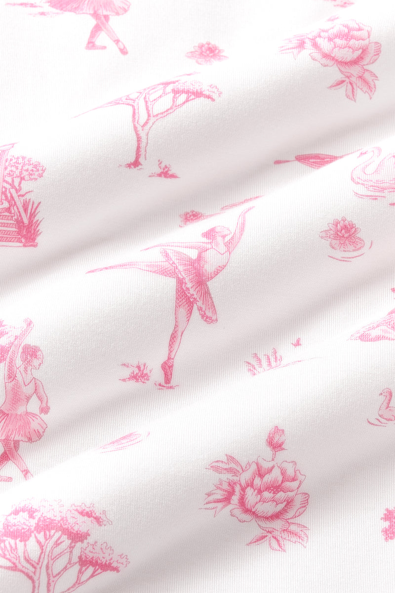 Kyte Baby Toile Ballet | Zippered Footie