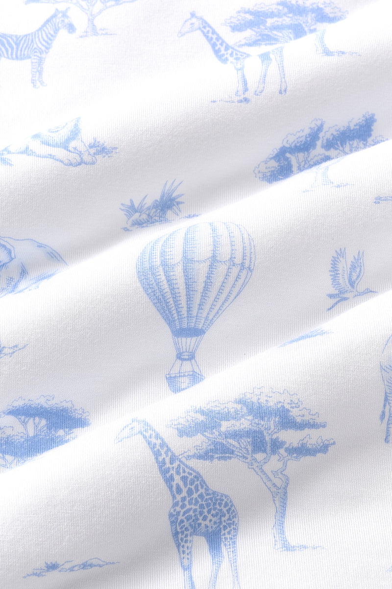 Kyte Baby Toile Safari | Zippered Footie