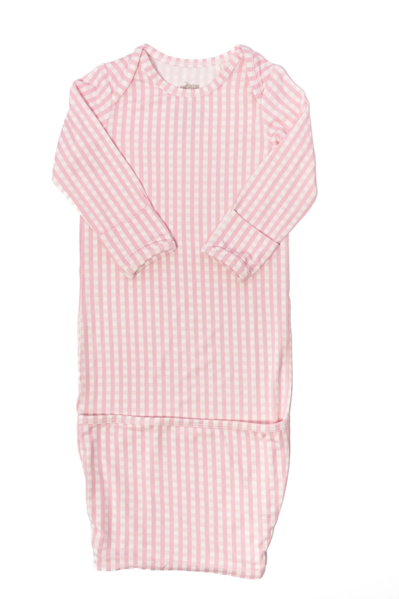 Uptown Baby Pink | Gingham Gown