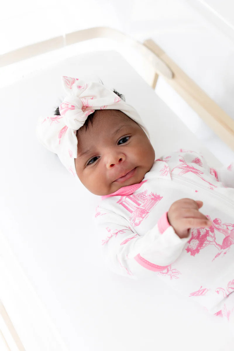 Kyte Baby Toile Ballet | Zippered Footie