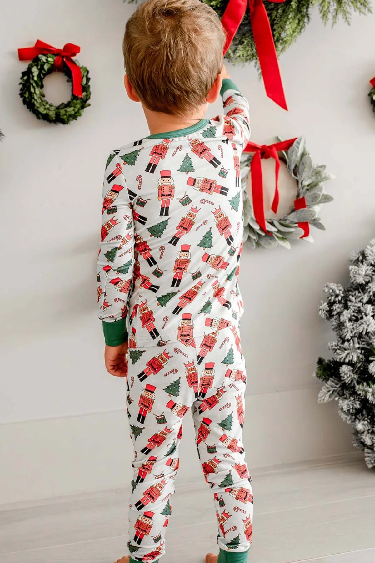 Caden Lane Green | Toy Soldier Two-Piece PJ Set