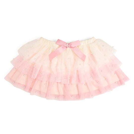Sweet Wink Cream & Soft Pink | Pretty Pearl Petal Tutu