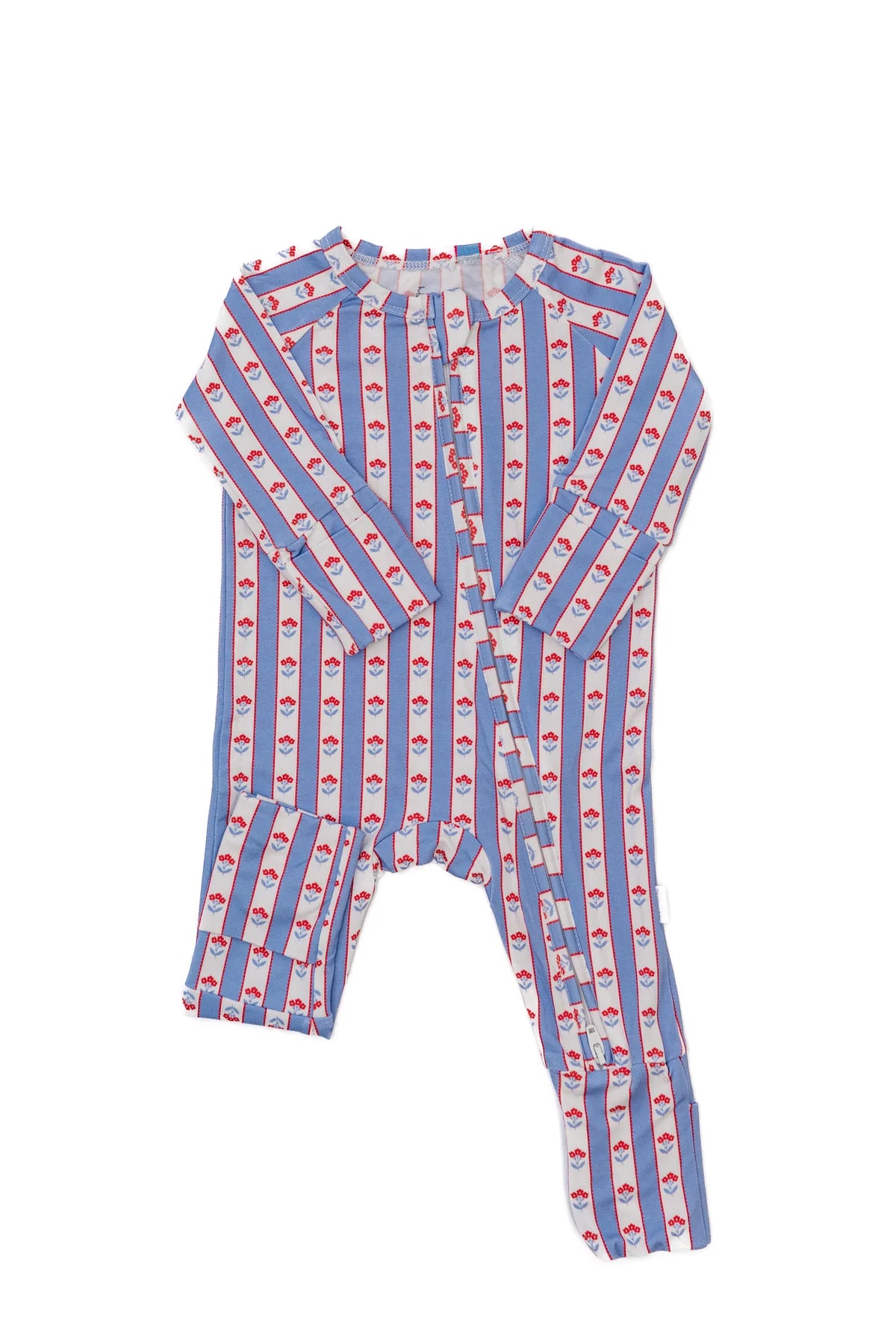 Uptown Baby Scalloped Florals | Sleep Romper