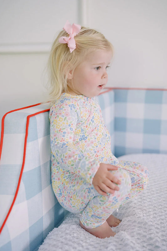 Uptown Baby Multi-Colored | Flower Sleep Romper