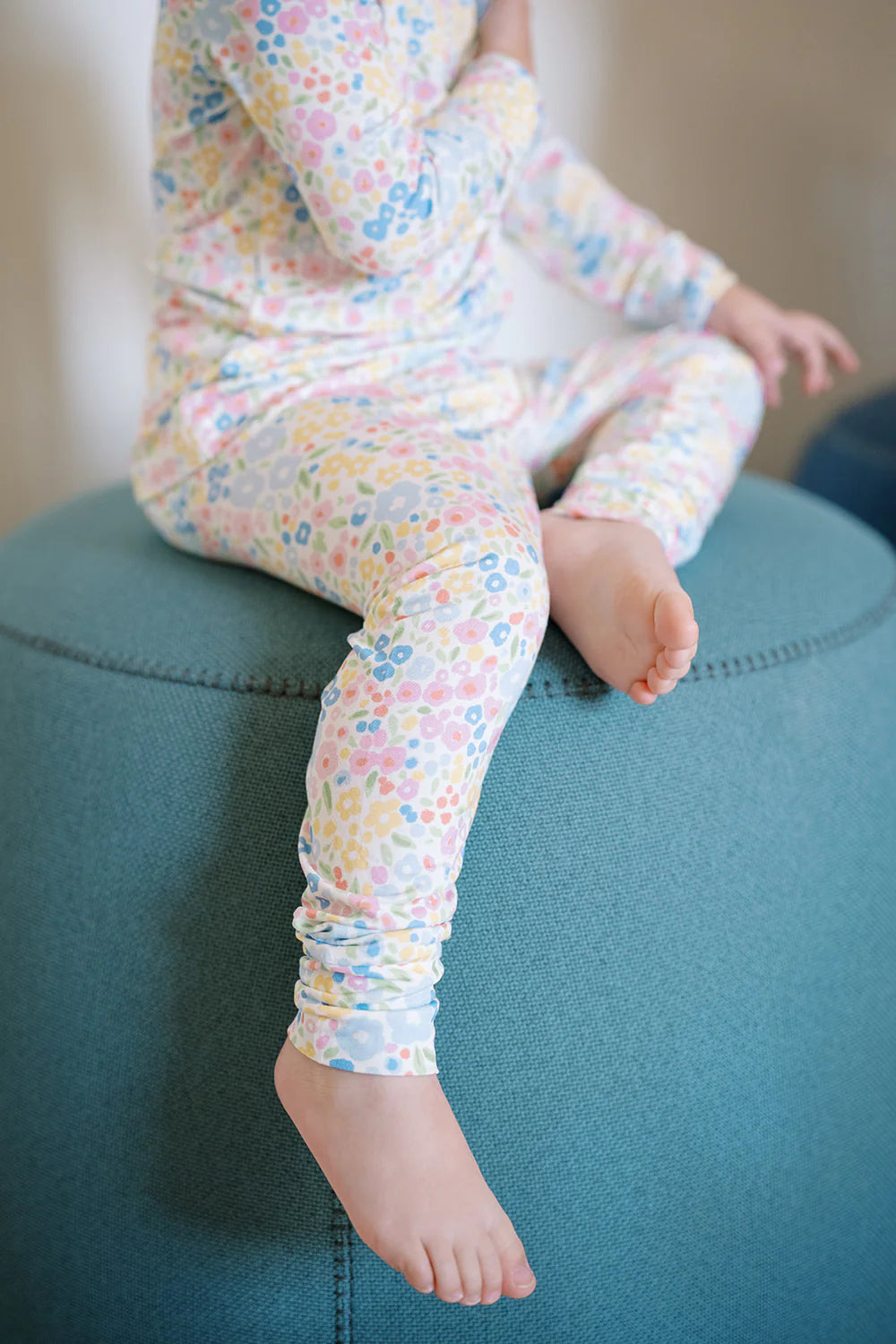 Uptown Baby Multi-Colored | Flower Sleep Romper