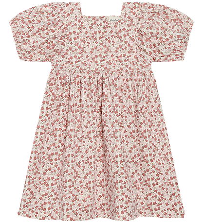 Minymo Vanilla Ice | Short Sleeve All Over Print Dress
