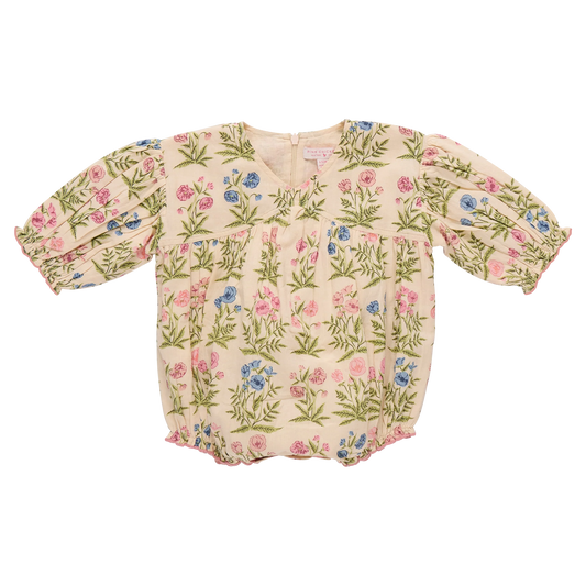 Pink Chicken Leafy Floral | Wynne Bubble