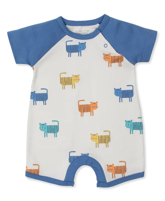 Kissy Kissy Little Tigers | Short Playsuit