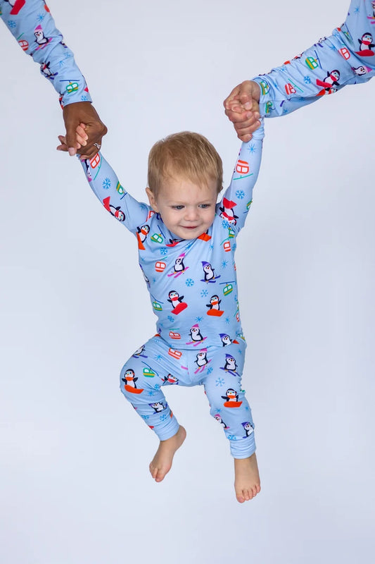 Zolly Kids Polar Penguin | Two Piece PJ Set
