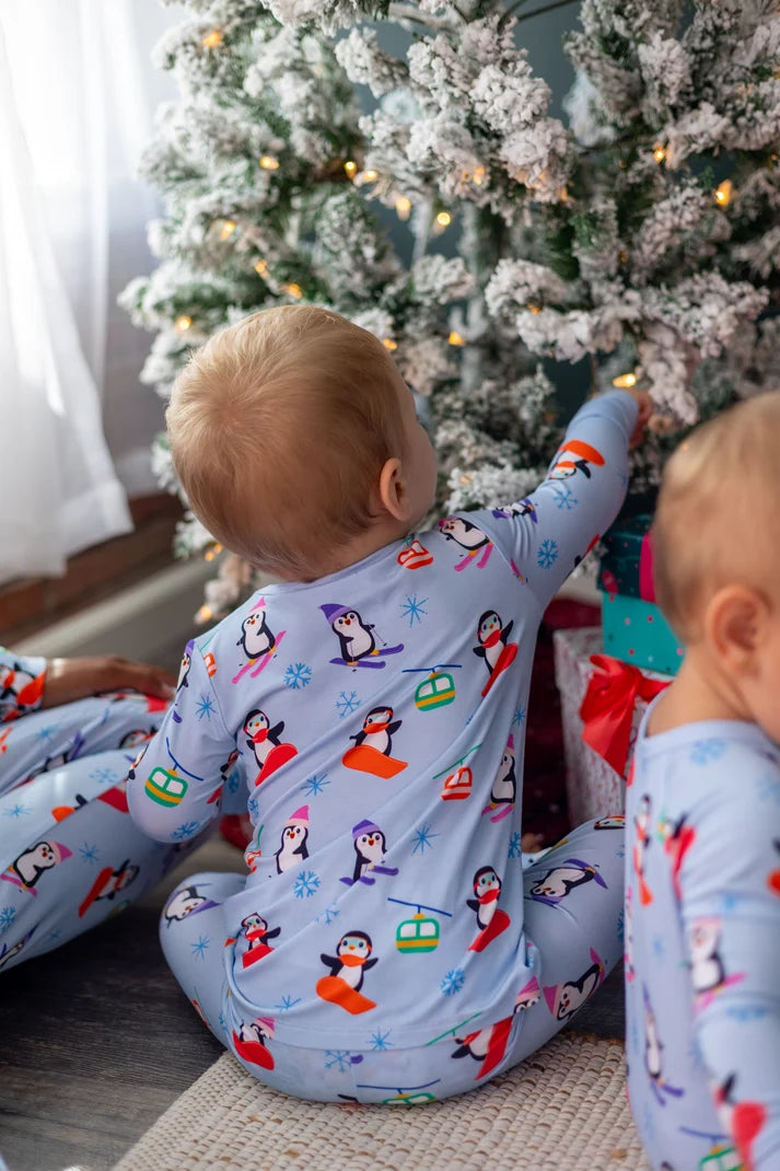 Zolly Kids Polar Penguin | Two Piece PJ Set