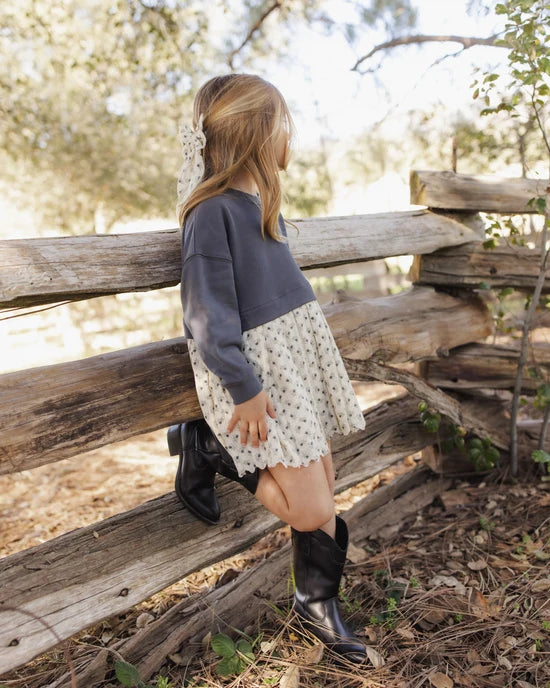 Rylee + Cru Midnight Vintage Fleur | Sweatshirt Dress