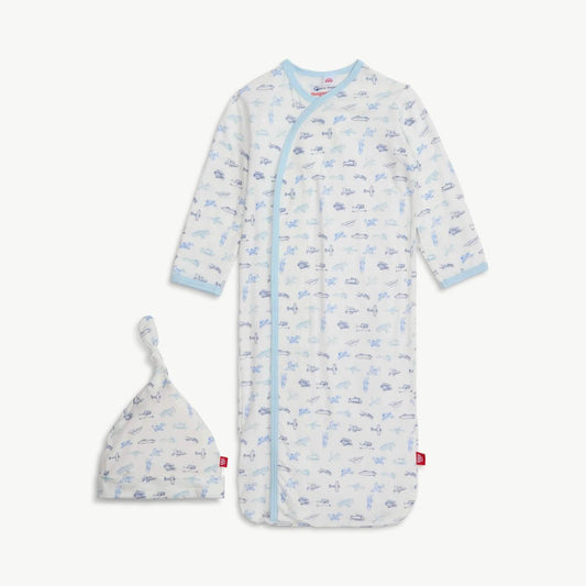 Magnetic Me Airplanes | Gown + Hat Set