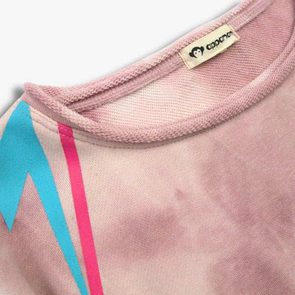 Appaman Pink Marble | Slouchy Sweatshirt