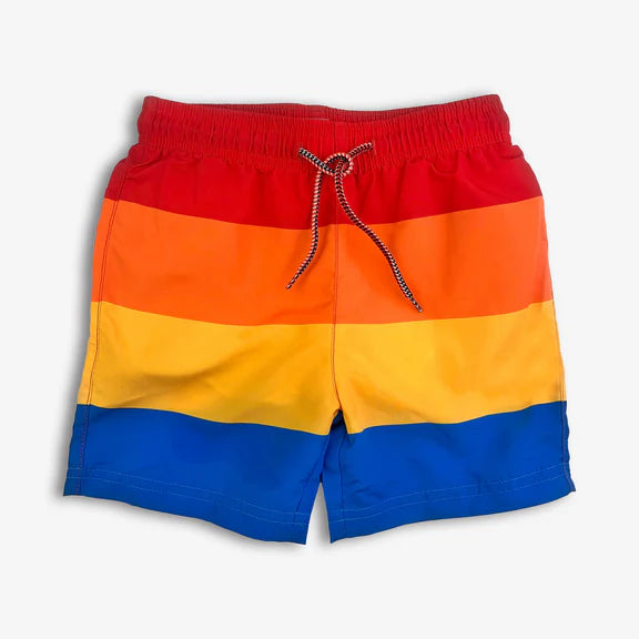 Appaman Retro Stripes | Swim Shorts