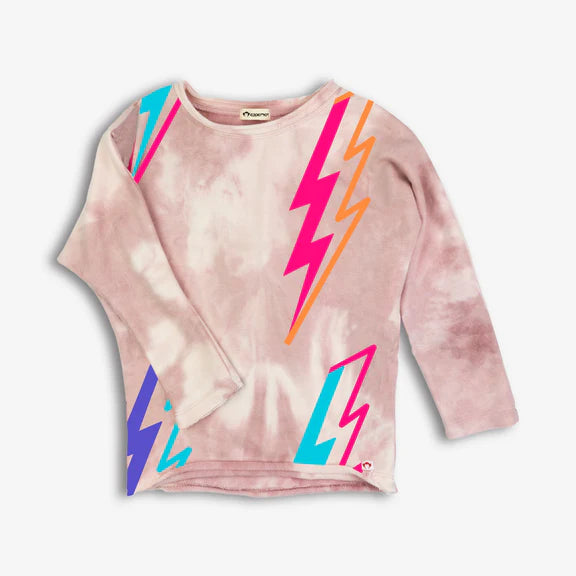 Appaman Pink Marble | Slouchy Sweatshirt