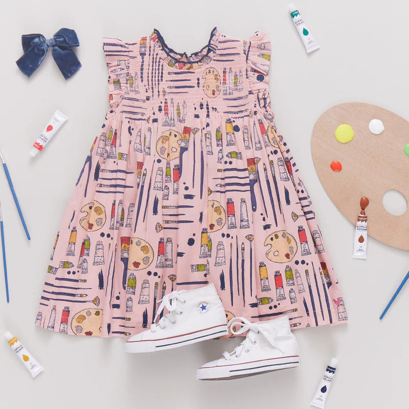 Pink Chicken Tiny Artist | Stevie Dress