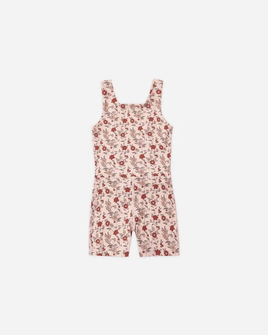 Rylee + Cru Blush Pink Floral | Malibu Bodysuit