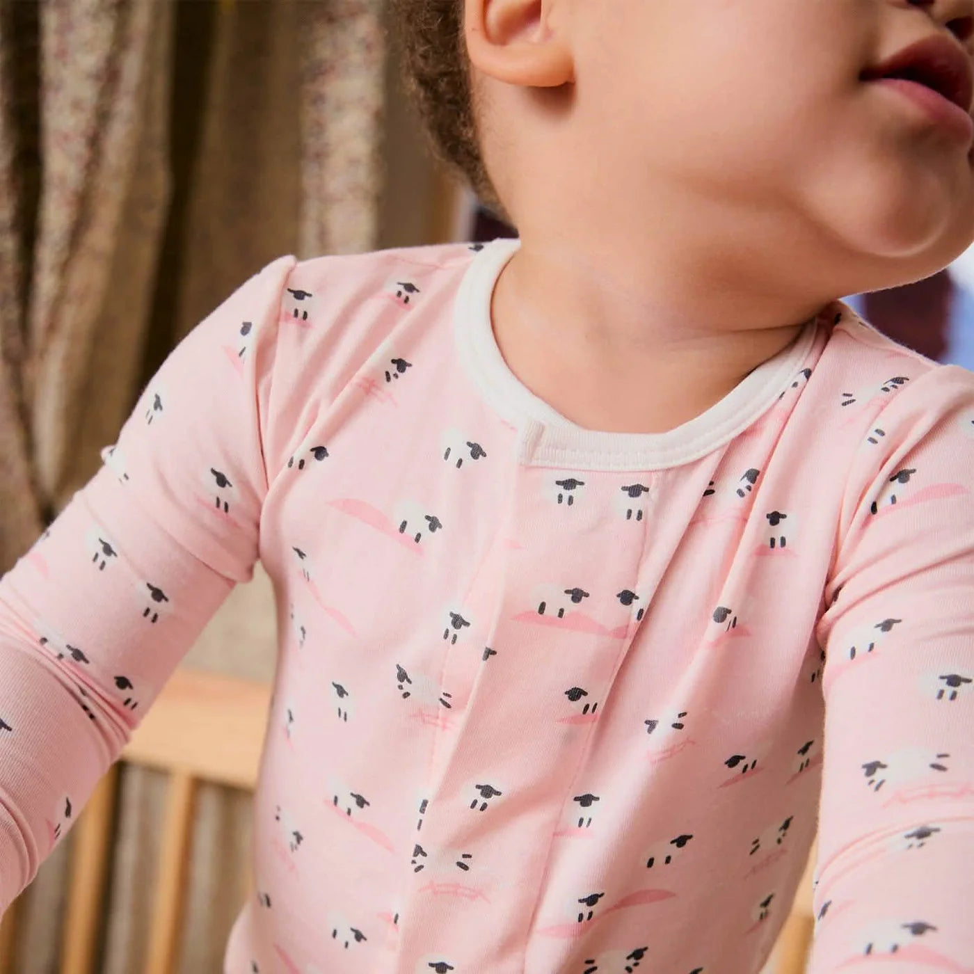 Magnetic Me Pink | Baa Baa Baby Modal Footie