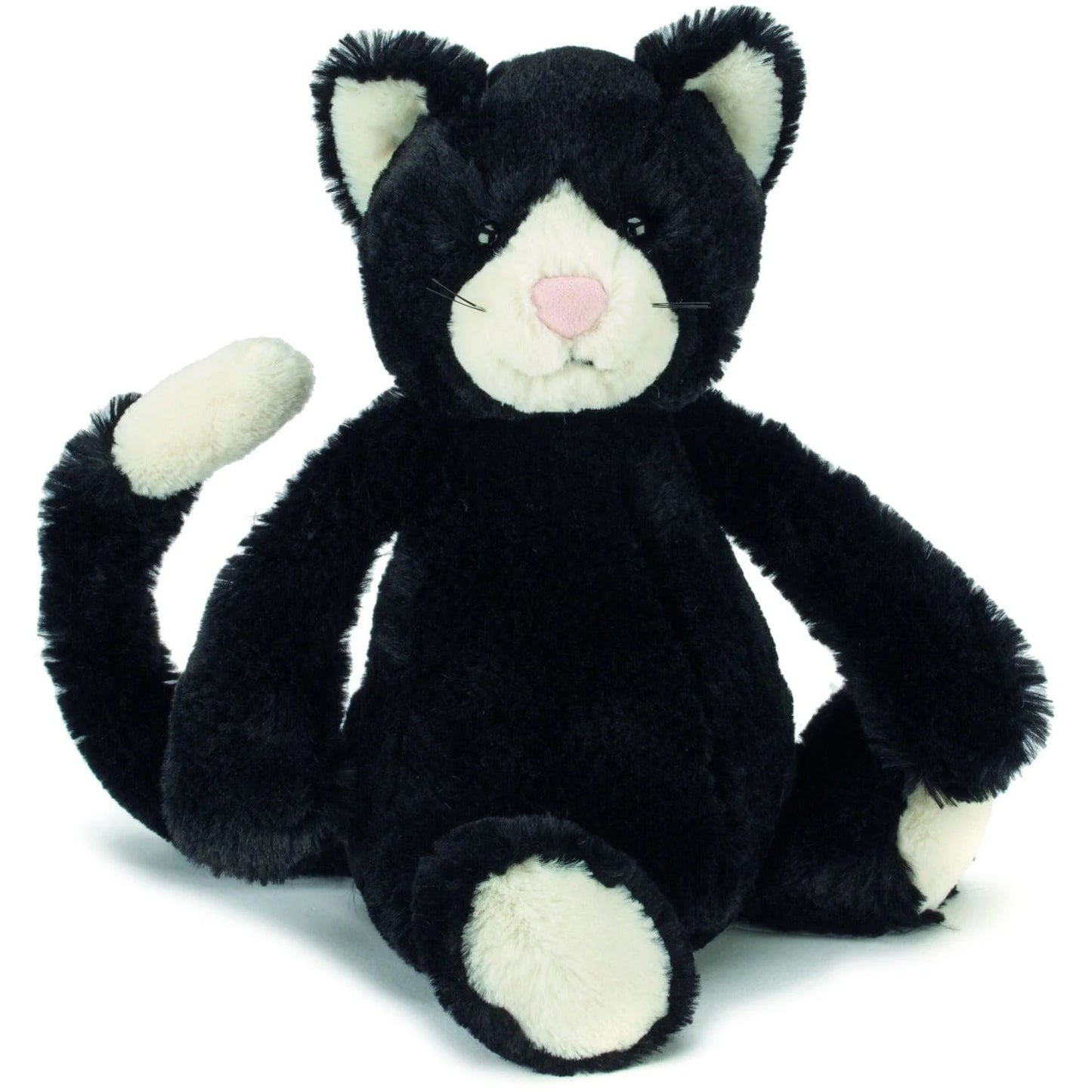Jellycat Original Bashful Black cat with hat