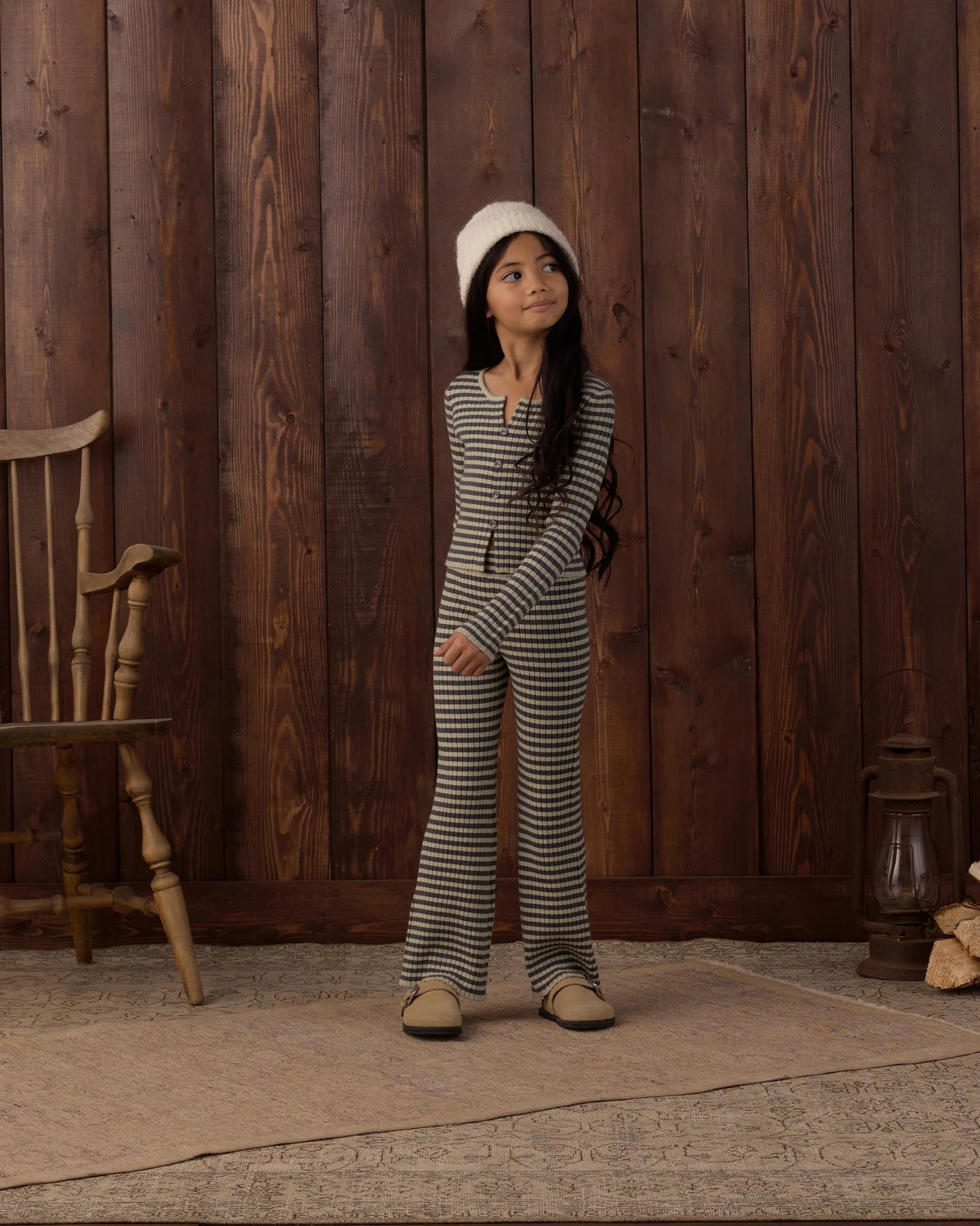 Rylee + Cru Fog Stars | Spongy Knit Set
