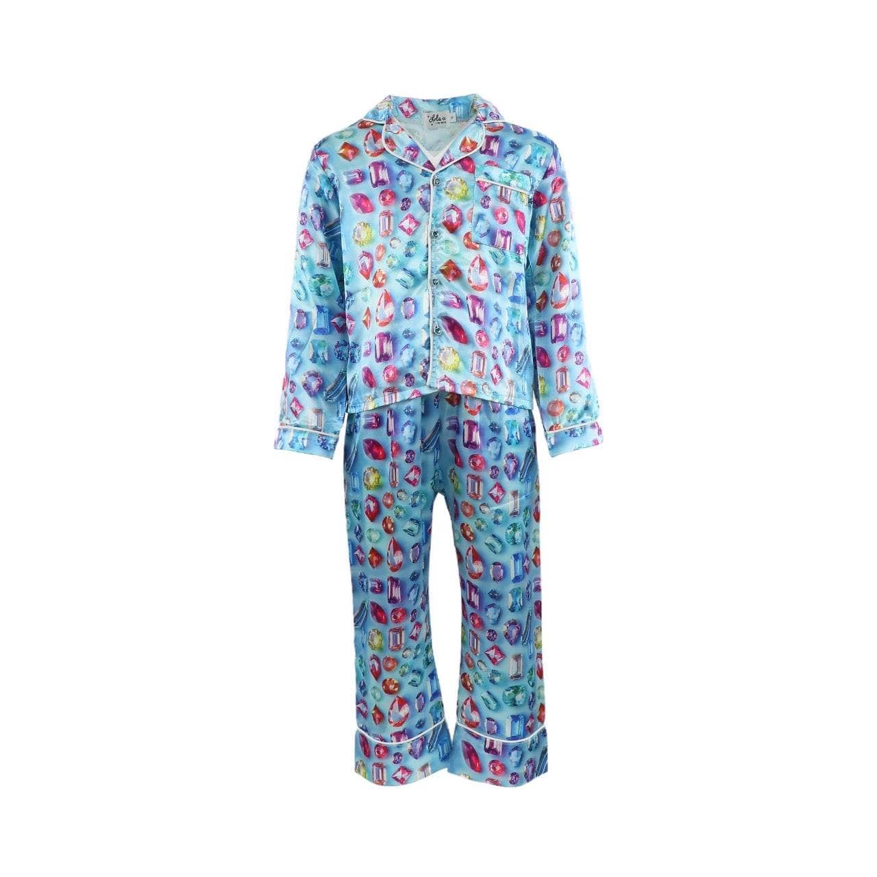 Lola + The Boys Bejeweled | Silk Set