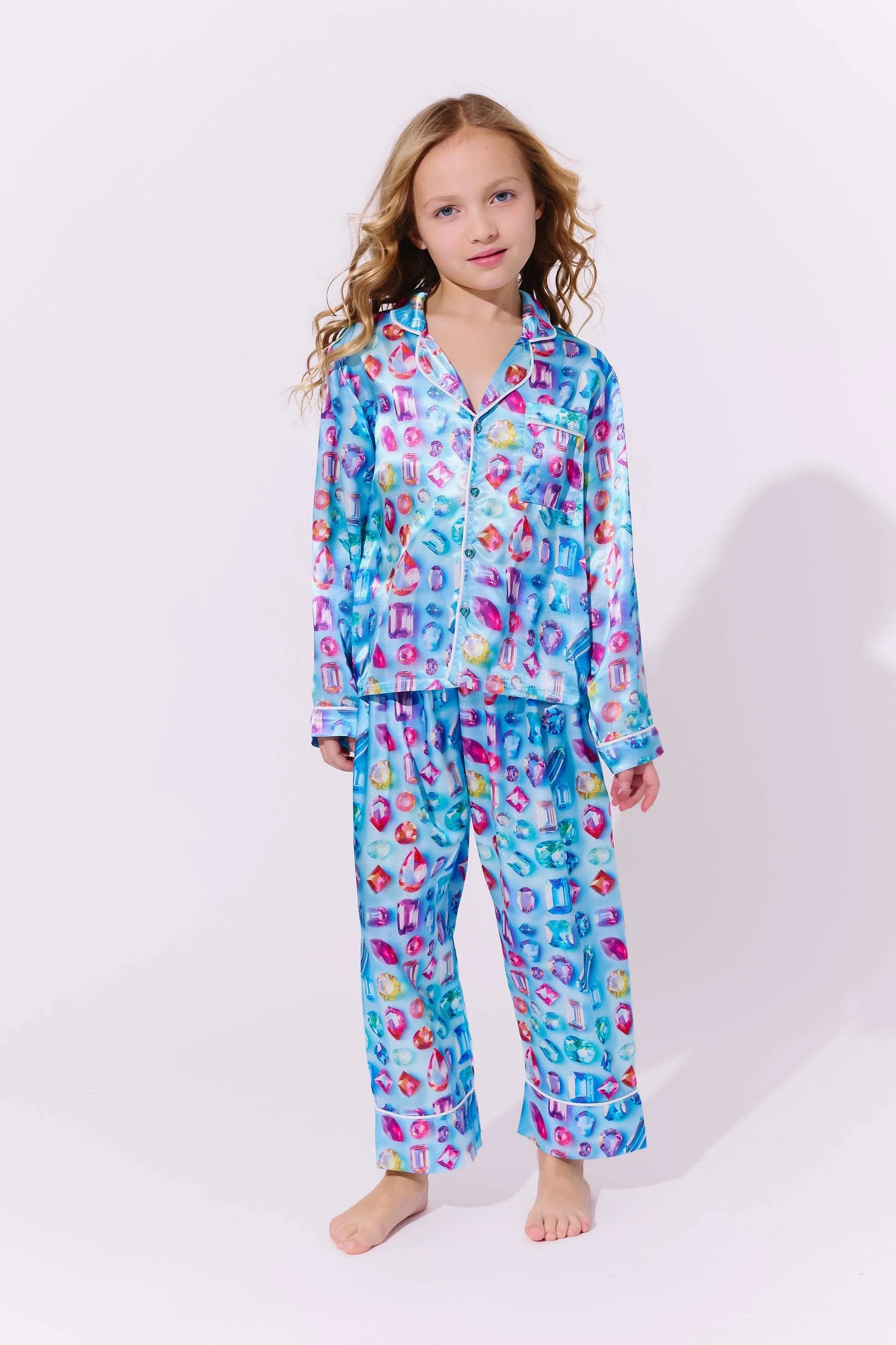 Lola + The Boys Bejeweled | Silk Set