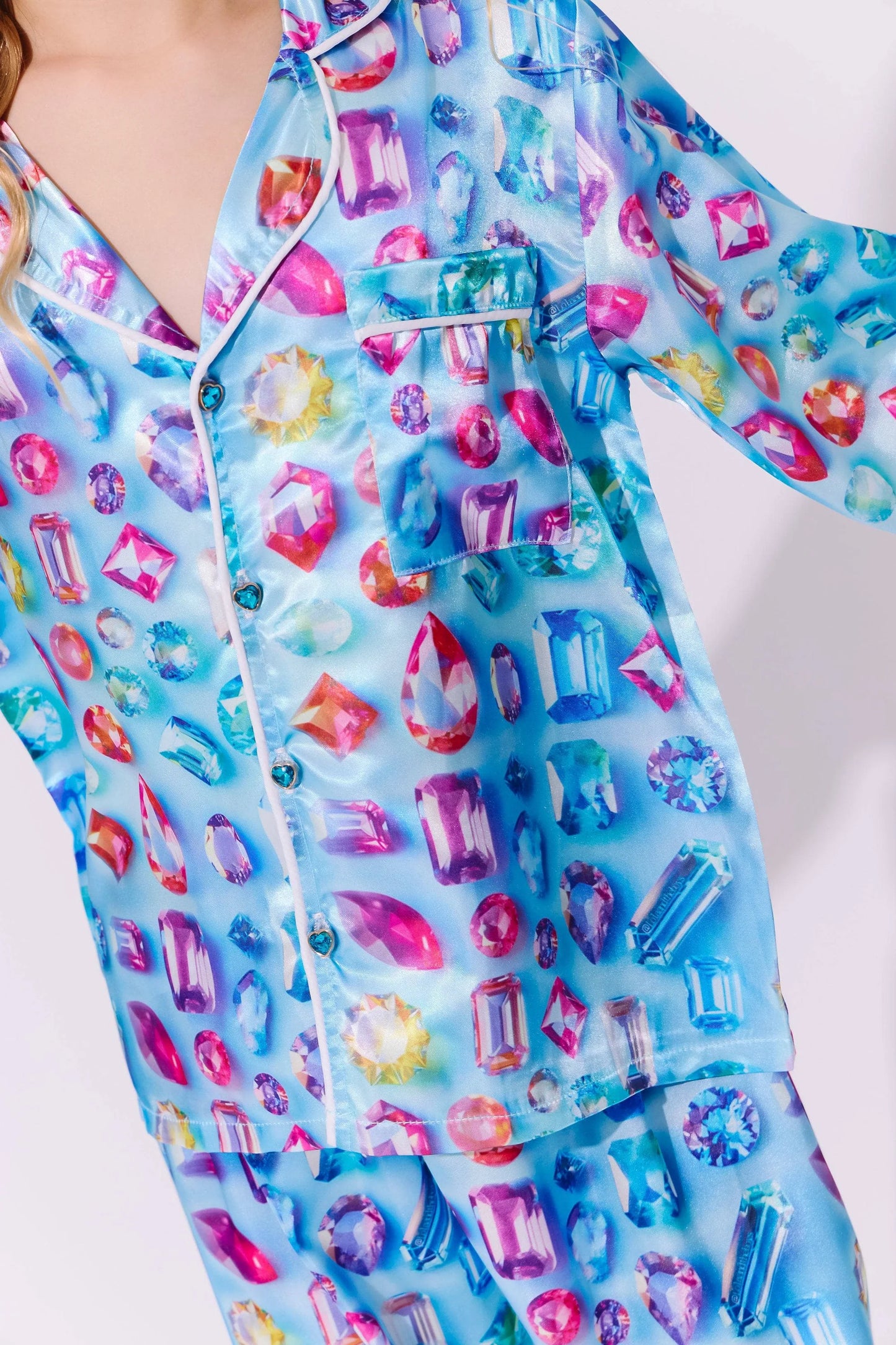 Lola + The Boys Bejeweled | Silk Set