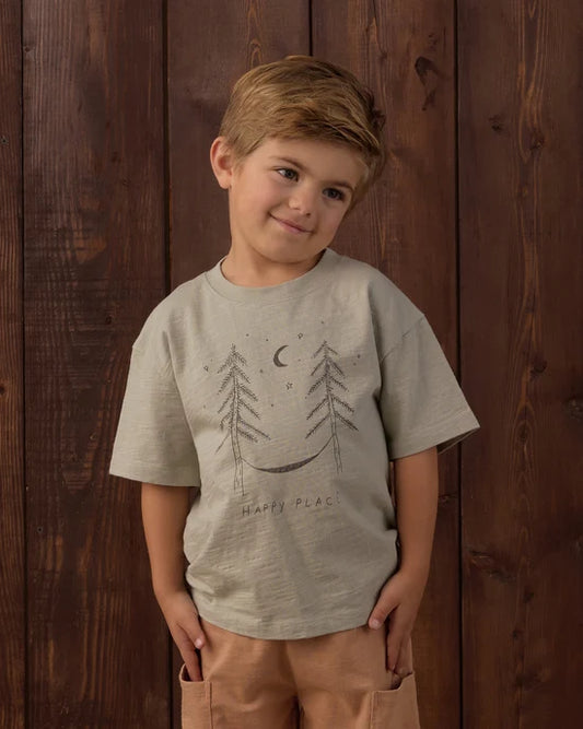 Rylee + Cru Sage | Happy Place Relaxed Tee