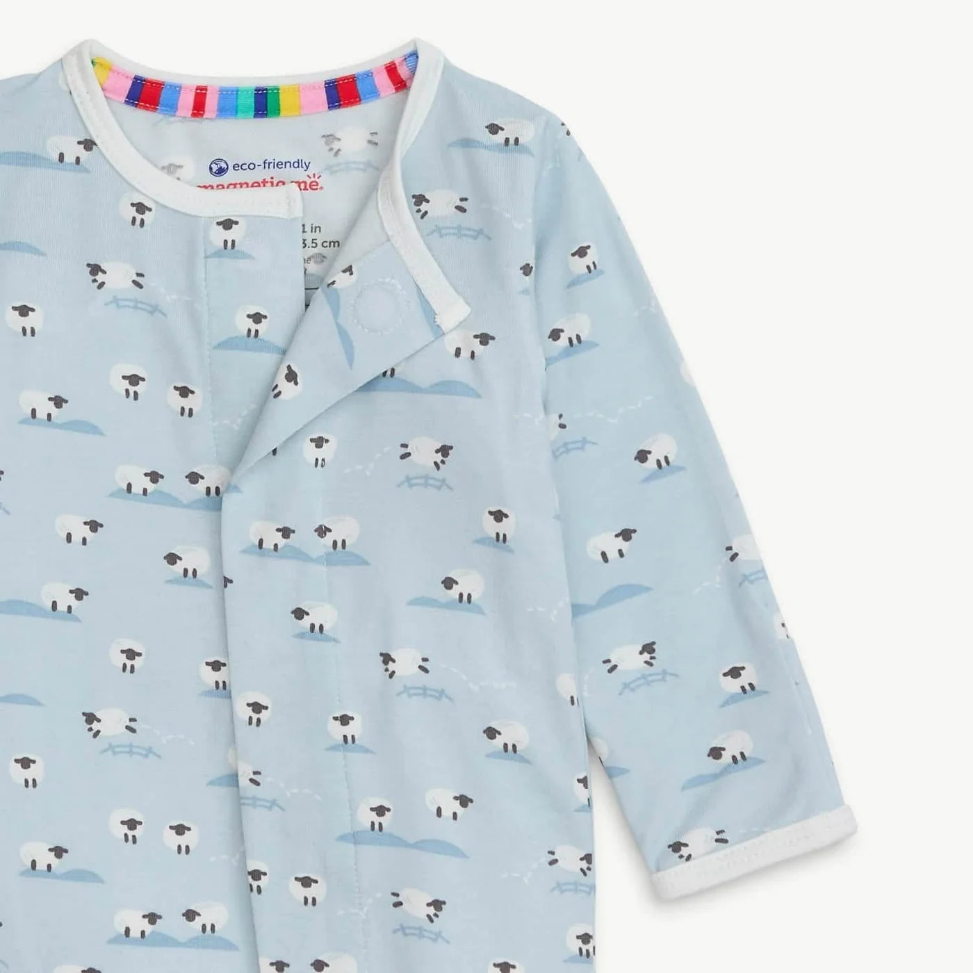 Magnetic Me Blue | Baa Baa Baby Modal Magnetic Footie