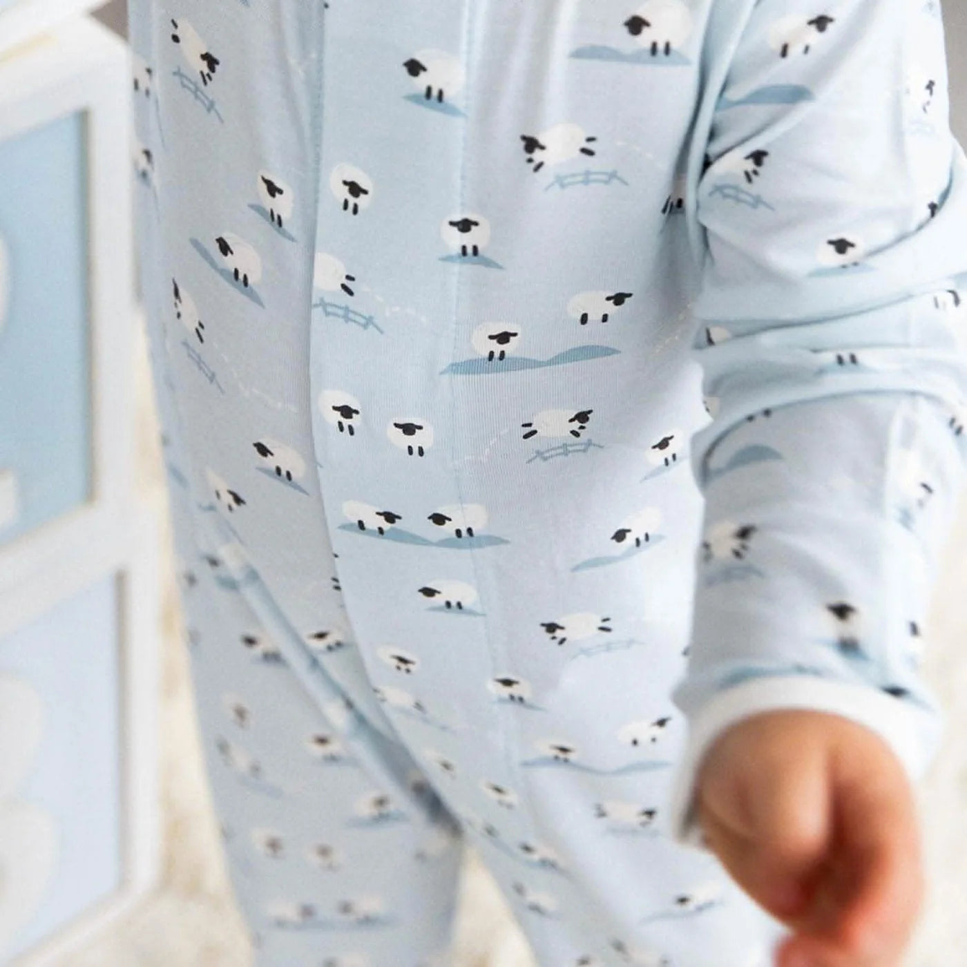 Magnetic Me Blue | Baa Baa Baby Modal Magnetic Footie