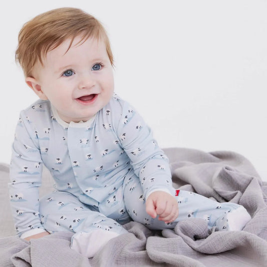 Magnetic Me Blue | Baa Baa Baby Modal Magnetic Footie