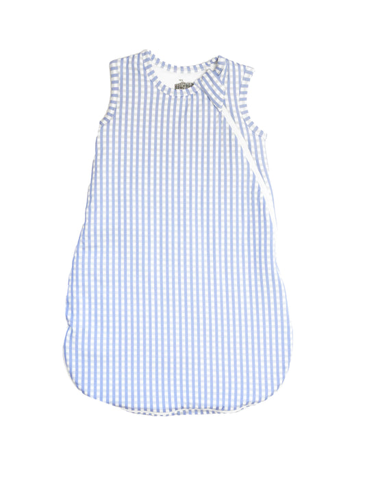 Uptown Baby Blue | Gingham Sleep Bag