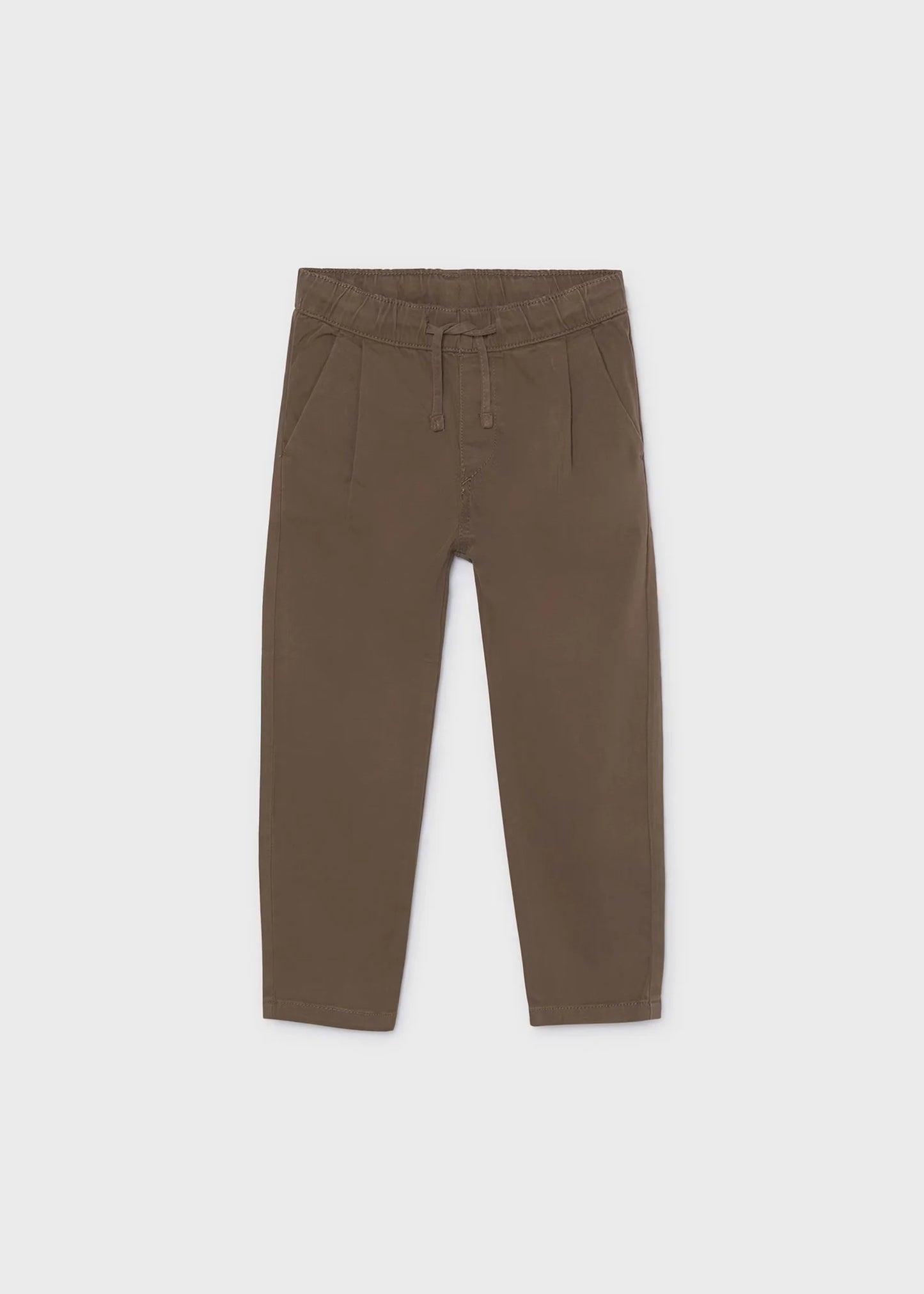 Mayoral Cocoa | Chino Jogger Pants