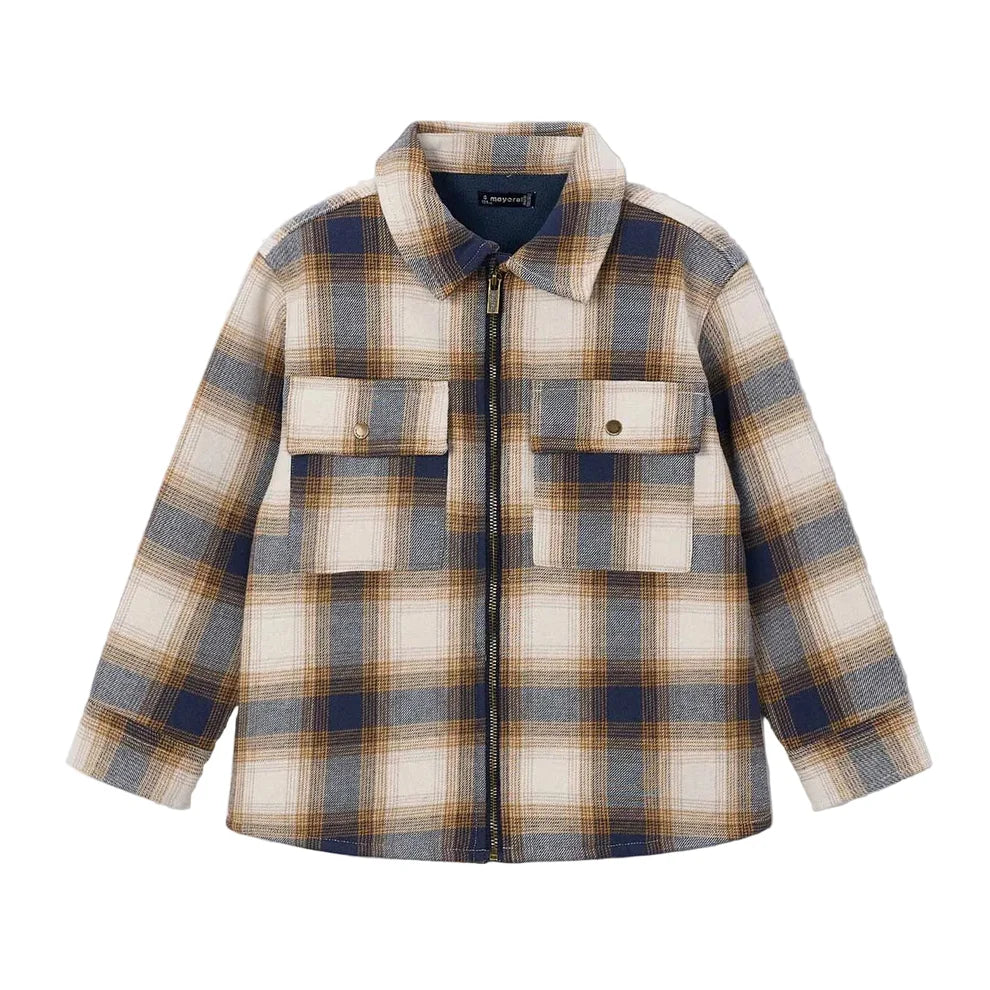 Mayoral Ink | Plaid Check Jacket