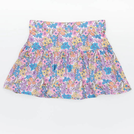 Azarhia Bright Floral Wild Flowers | Gathered Skort