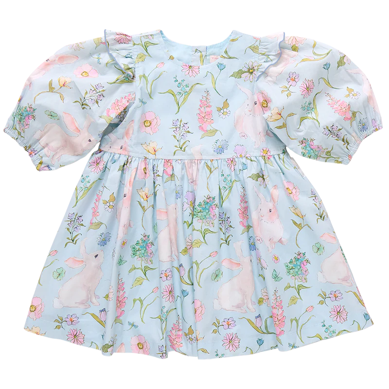 Pink Chicken Botanical Bunnies | Brooke Dress