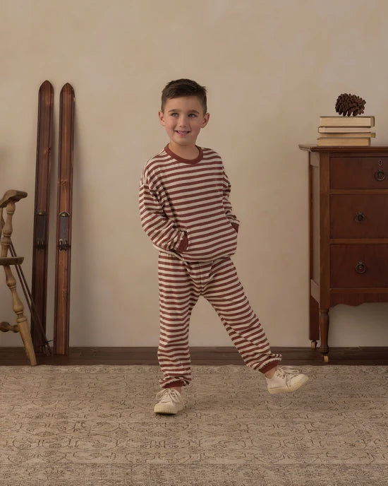 Rylee + Cru Brick Stripe | Relaxed Set
