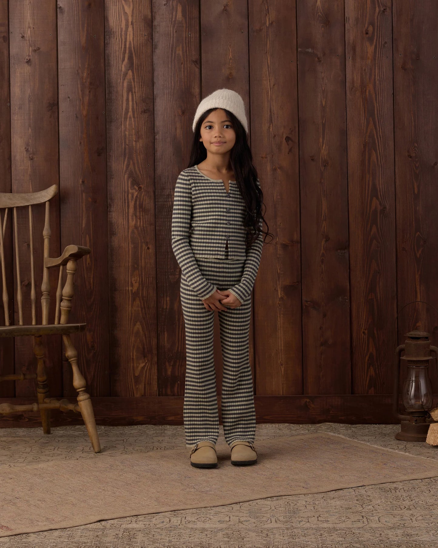 Rylee + Cru Fog Stars | Spongy Knit Set