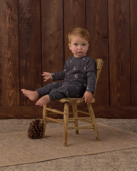 Rylee + Cru Midnight Moons | Long Sleeve Tee + Pant Set